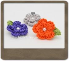 Lindsey Flower Clip