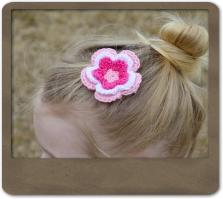 Heather Flower Clip