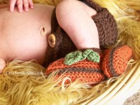 Pumpkin Booties