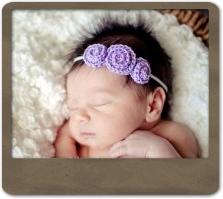 Triple Rosebud Headband